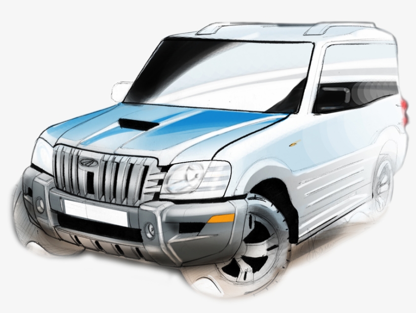 Scorpio Point 2 Scorpio Point - Off-road Vehicle, transparent png download