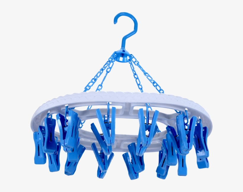 We Are Offering An Extensive Range Of High Quality - Round Hanger With Clips, transparent png download