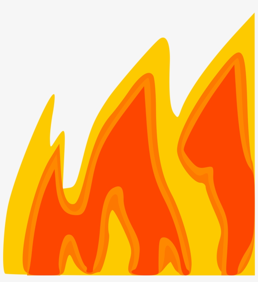 Big Image - Flames Clip Art, transparent png download