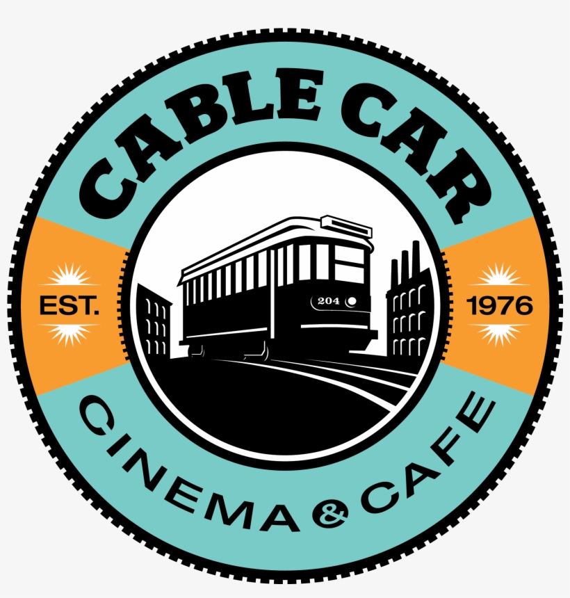 Cable Car Logos Jpg Stock - Cable Car Cinema Cafe, transparent png download
