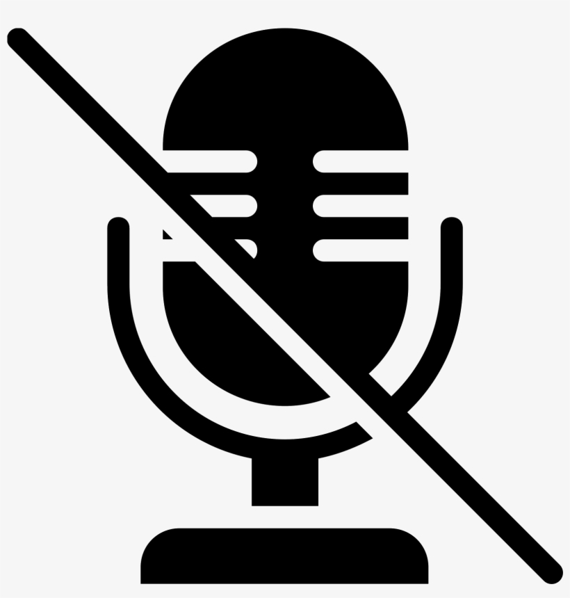 It's A Logo Of A Microphone - Microphone, transparent png download