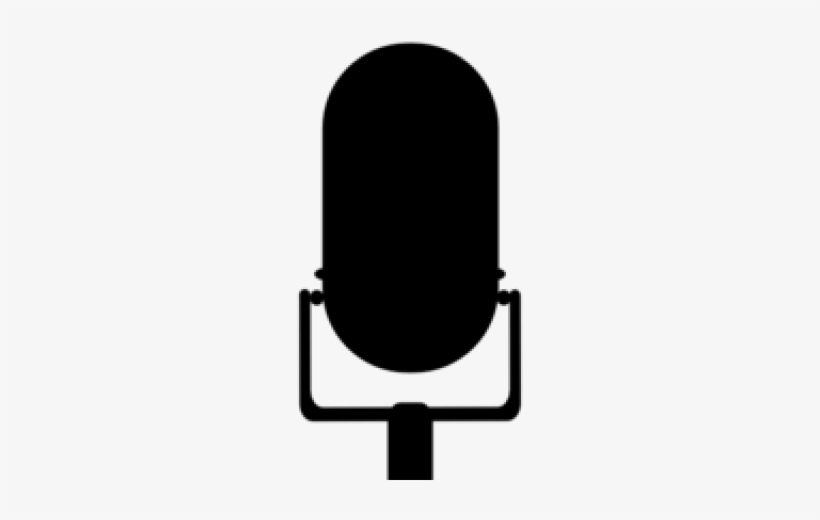Microphone Clipart Old Time - Studio Microphone Clipart, transparent png download