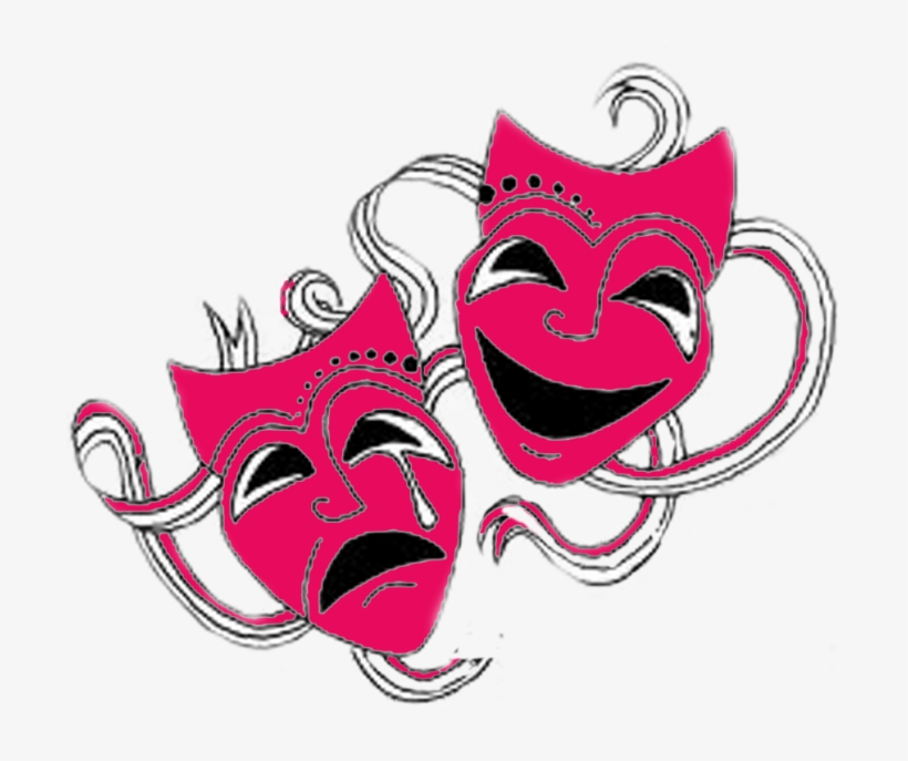 Art Clipart Performing Art - Performing Arts Masks Png, transparent png download