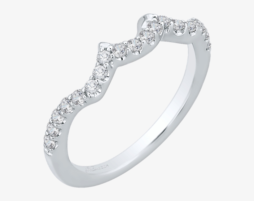 Promezza 14 K White Gold 1/3 Ct, transparent png download