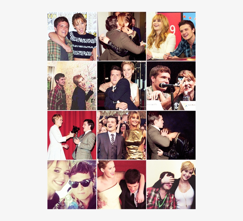 Edits Jennifer Lawrence Josh Hutcherson Erica Joshifer, transparent png download