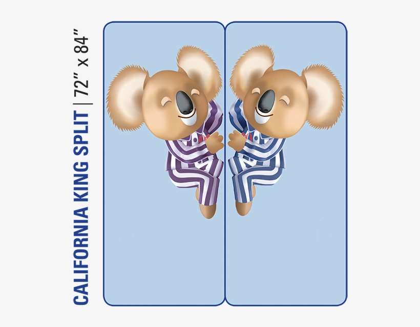 Shop Tempur-pedic Split California King, transparent png download