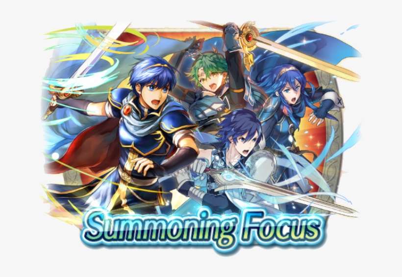 This Banner Contains Focus 5☆ Units Of Our Four Falchion, transparent png download