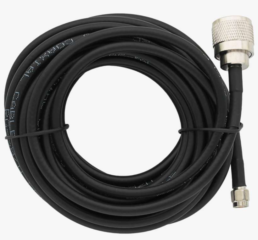 Wilson Rg58 Coaxial Cable Sma Male To N Male 20 Ft,, transparent png download