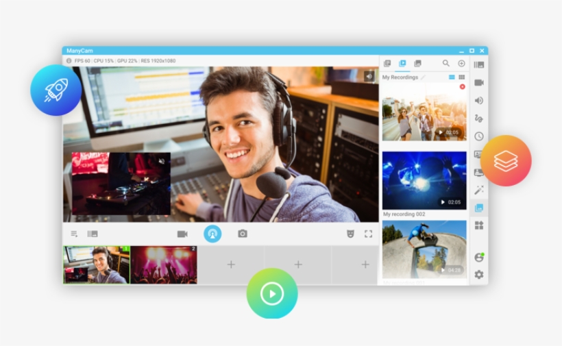 How To Connect Manycam To Omegle, transparent png download