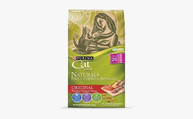 Naturals Original Plus Vitamins & Minerals Cat Food, transparent png download