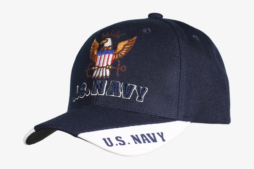 08562 - U - S - Navy Emblem Caps - 3-way Style - Navy, transparent png download