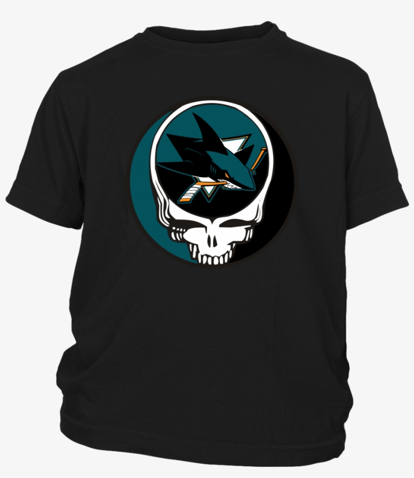 San Jose Sharks Grateful Dead Steal Your Face Hockey, transparent png download