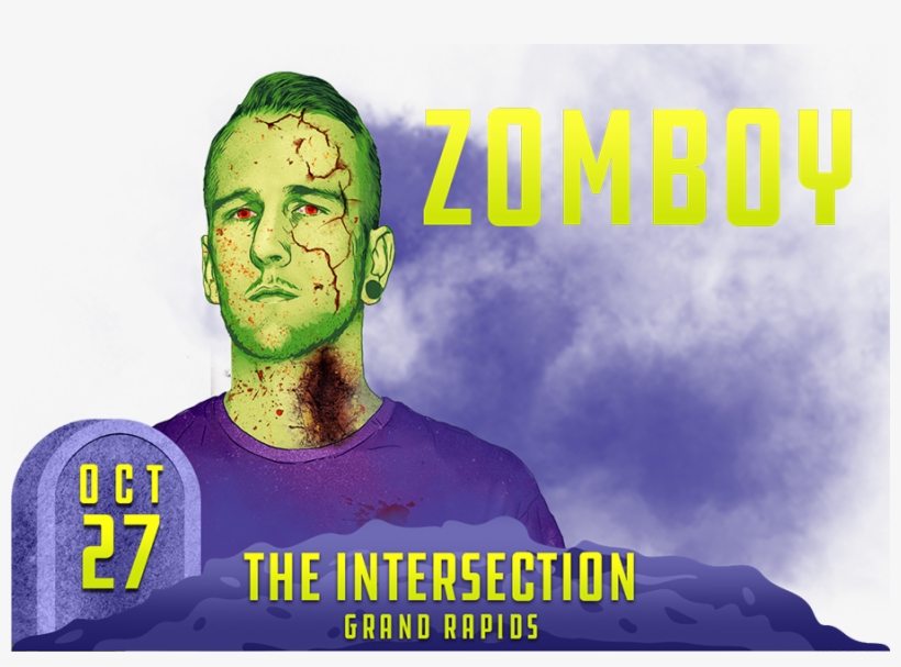 27 Zomboy At The Intersection, Grand Rapids Mi, transparent png download