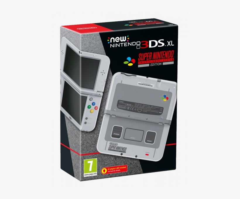 Konsola New Nintendo 3ds Xl Snes Edition, transparent png download