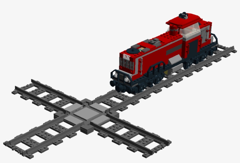 Train Track X-cross - Track, transparent png download