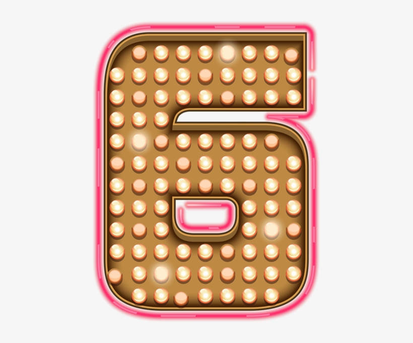 0, - Number Eight Neon Lights Transparent Png, transparent png download