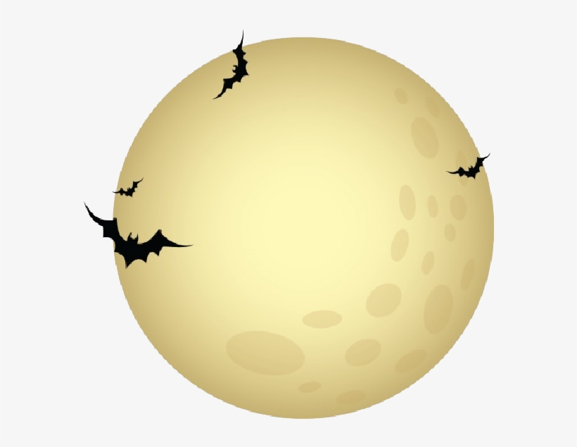Download Moon With Bats Halloween Clipart Clip Art Png Image Transparent Png Free Download On Seekpng