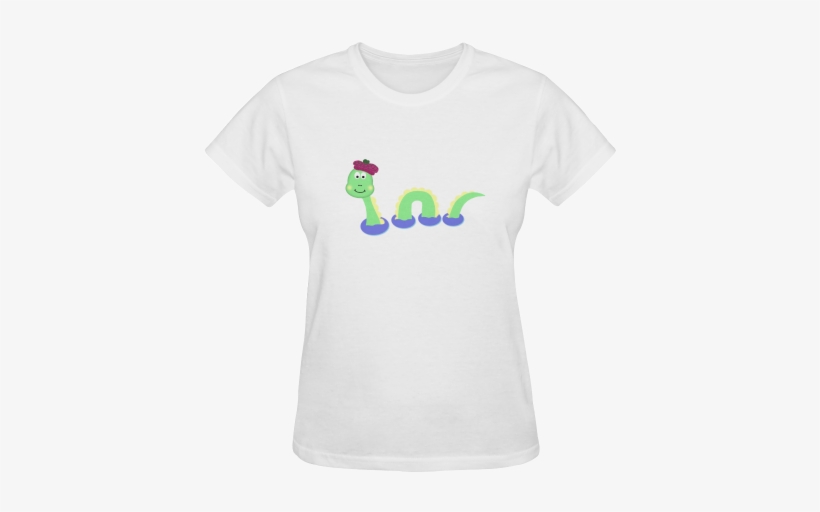 Loch Ness Monster Sunny Women's T-shirt - Back To School Tshirt, transparent png download