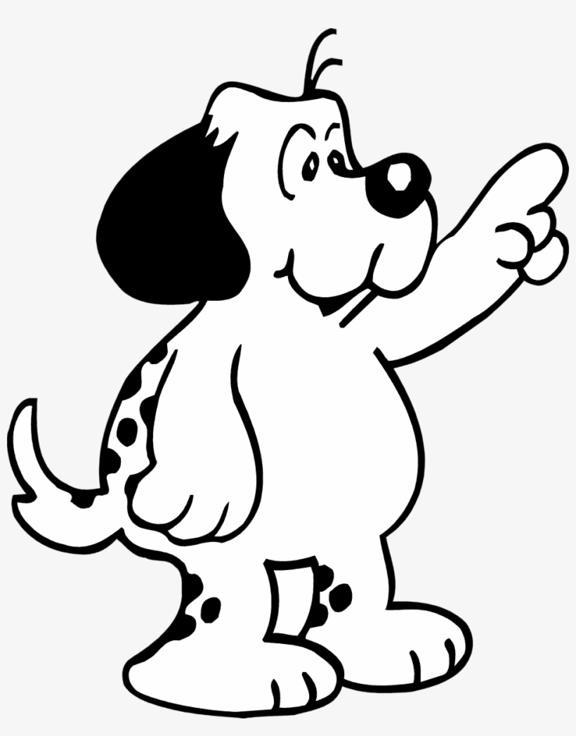 Dog Sighting Alert North Indianapolis Sahm Park By - Funny Dog Clipart Black And White, transparent png download
