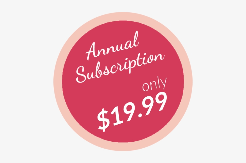 With An Annual Subscription To The Bittersweet Score - Circle, transparent png download