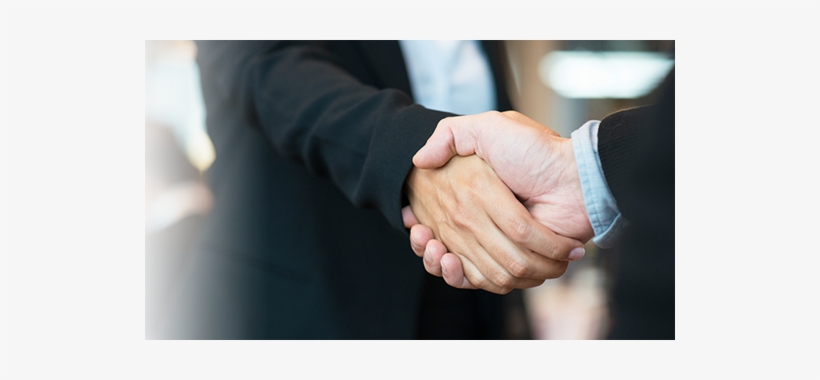 Business Men In Suits Shaking Hands - Business, transparent png download