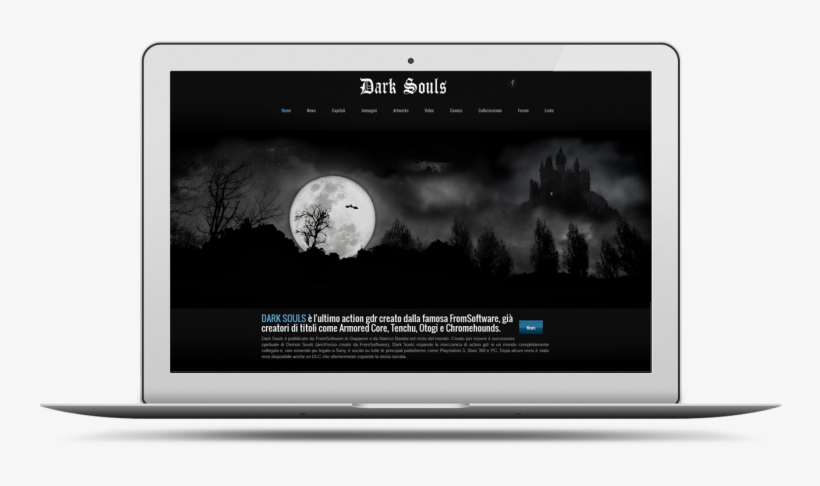 Web Design Project Dark Souls - Led-backlit Lcd Display, transparent png download