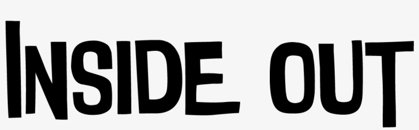 Inside Out By 538fonts Is A Font Based On The Title - Bong, transparent png download