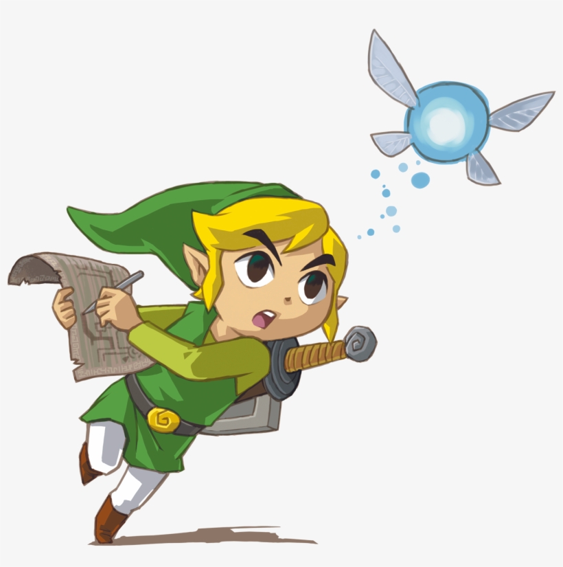 The Legend Of Zelda - Legend Of Zelda Phantom Hourglass Link, transparent png download