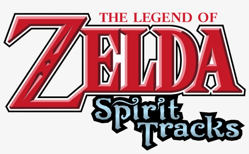 The Legend Of Zelda - Zelda Spirit Tracks Logo, transparent png download