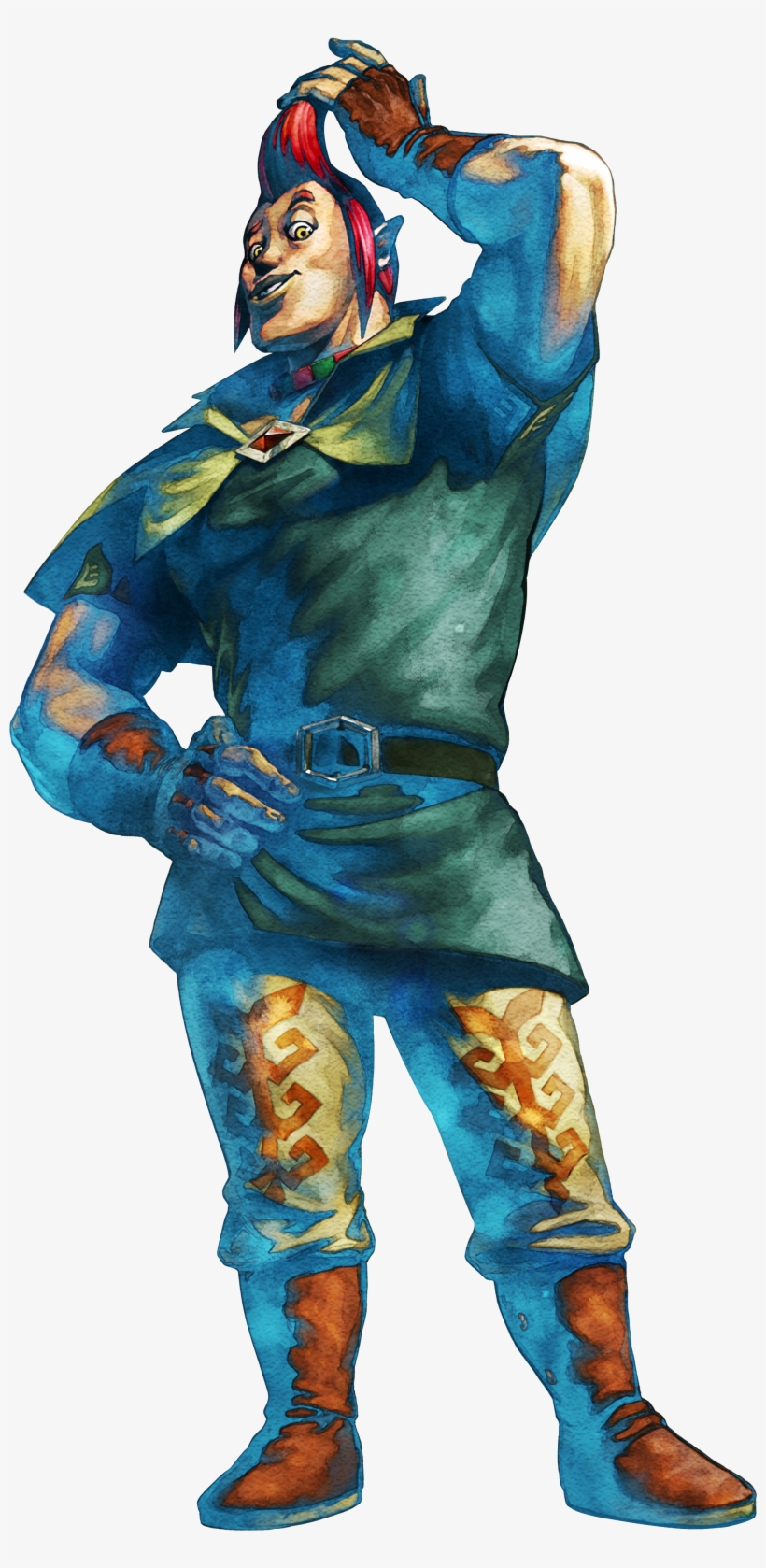 The Legend Of Zelda Skyward Sword - Zelda Skyward Sword Characters, transparent png download