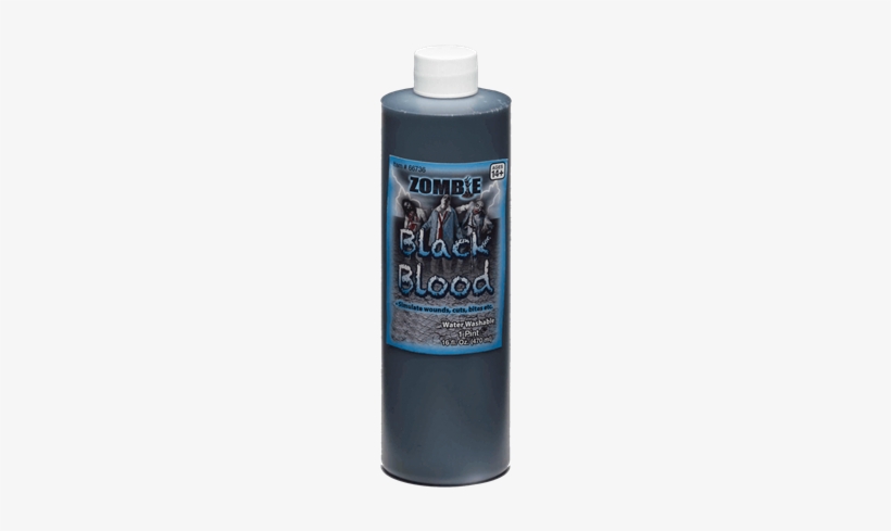 Pint Of Zombie Black Blood - Black Zombie Blood 470ml, transparent png download