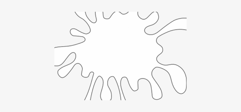 Black Splatter Png K Pictures Full Hq - Brown Paint Splatter, transparent png download