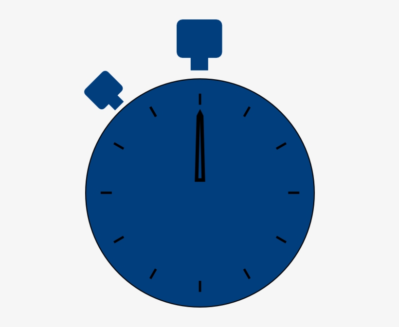 Blue Stop Watch Svg Clip Arts 474 X 593 Px, transparent png download