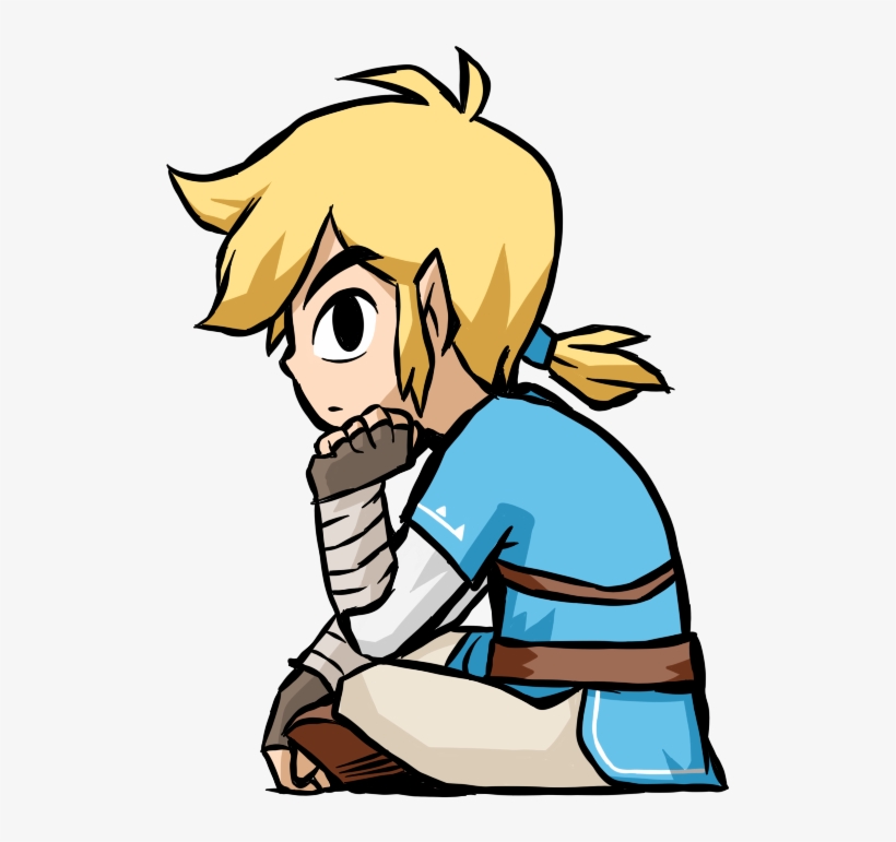 The Legend Of Zelda - Breath Of The Wild Toon Link, transparent png download