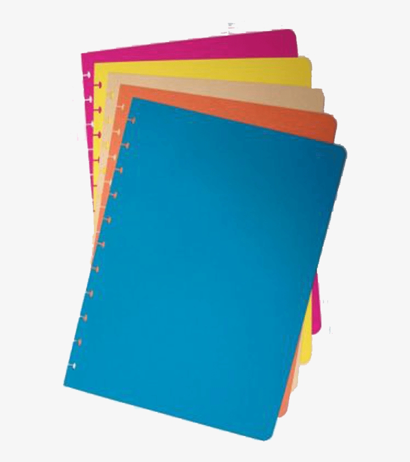 A4-dividers - Disc-binding, transparent png download