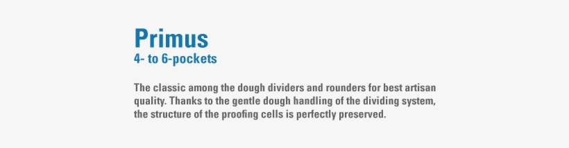 Producing Small Bakery Goods The Dividers And Rounders - Primus Hospital, transparent png download