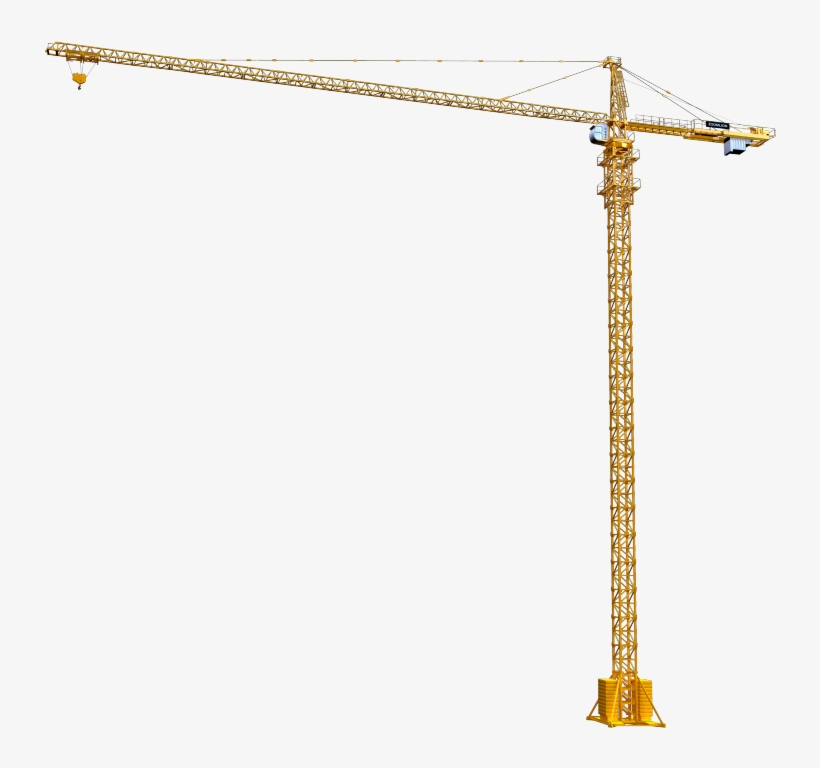 Crane Tower Png - Construction Crane Png, transparent png download