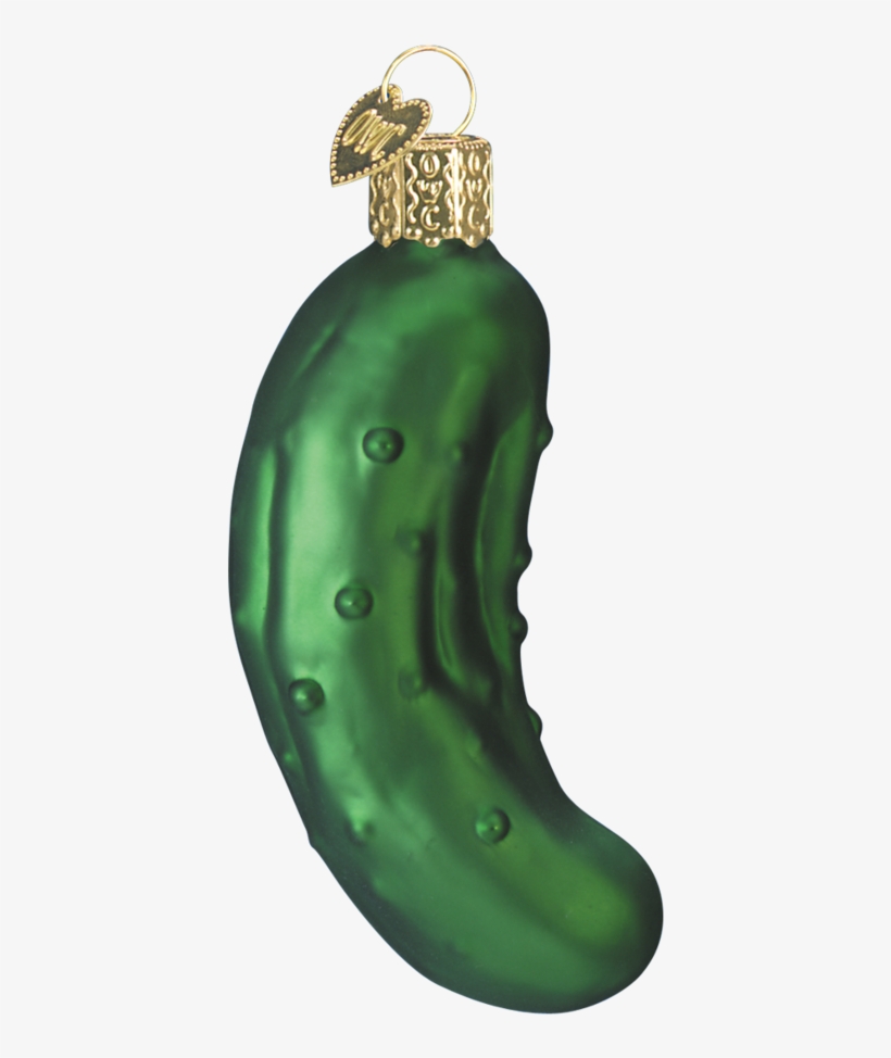 Pickle Ornament - Christmas Pickle Ornament, transparent png download