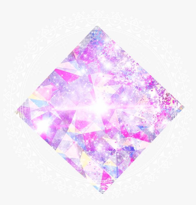 Diamond Sparkly Sparkle Freetoedit - Triangle, transparent png download