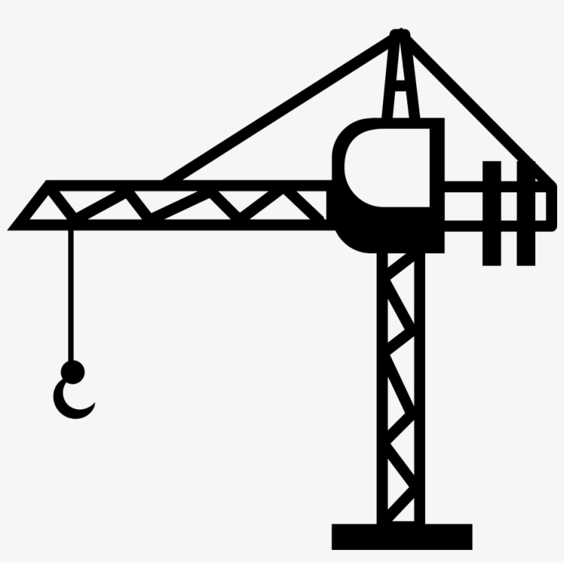 Png File Svg - Tower Crane Clip Art, transparent png download