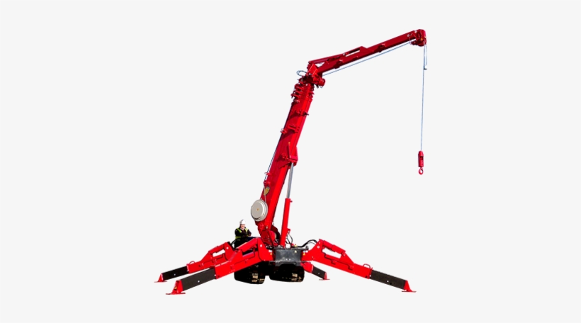 Urw 706 2 Spider Crane - Spider Crane Dwg 3d, transparent png download