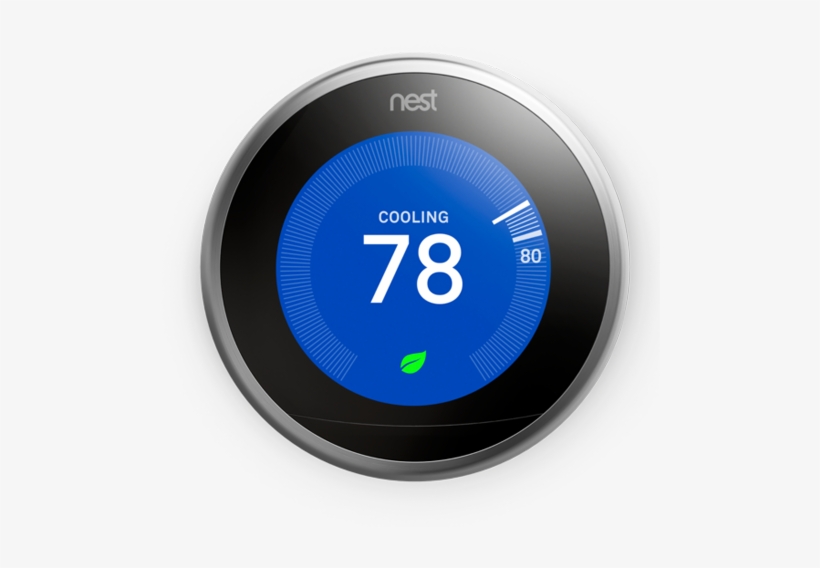 Meet The Nest Learning Thermostat - Nest 3rd Generation Learning Thermostat, transparent png download