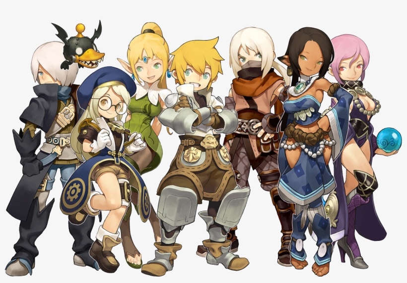 Adventurers - All Character In Dragon Nest, transparent png download