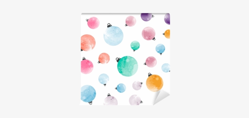 Cute Different Colorful Decorative Watercolor Christmas - Watercolor Painting, transparent png download