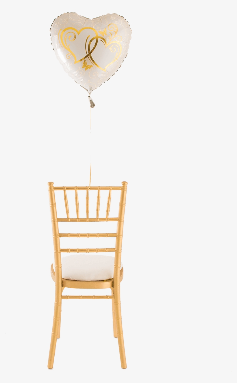 Entwined Gold Hearts - Gold, transparent png download