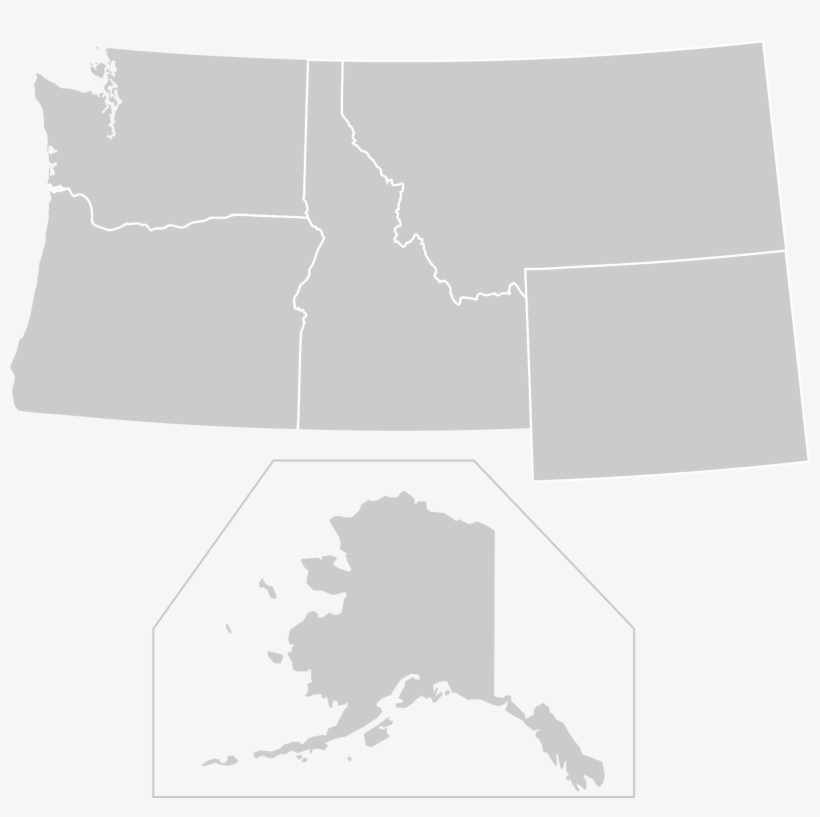 Us Map With State And Capitals Labeled World Maps For - Alaska 2016 Presidential Election Map, transparent png download