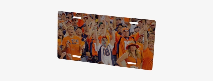 Denver Broncos Custom Metal Photo - Denver, transparent png download