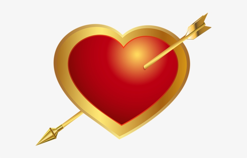 0, - Heart And Arrow, transparent png download