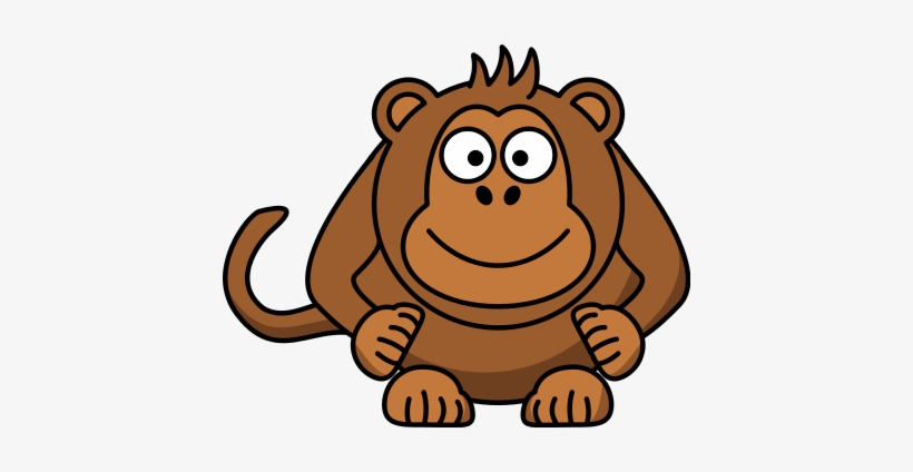 Animal Cartoon Png Cartoon Monkey - Cartoon Monkey, transparent png download