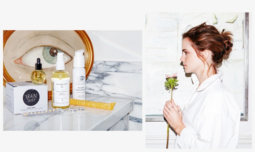 I Use Fur Oil Dr Hauschka Emma Watson Png Image Transparent Png Free Download On Seekpng